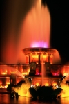Buckingham Fountain at night